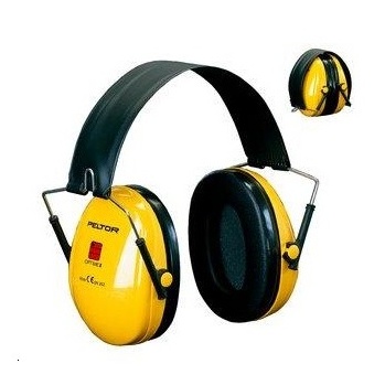 Casque anti bruit peltor optime iii h510a 401 gu jaune - h51001 - Séguret  Décoration